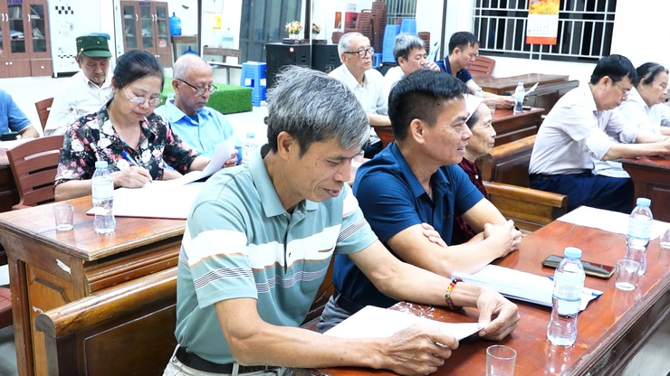 ĐỒNG CHÍ MAI XUÂN TRƯỜNG, BÍ THƯ ĐẢNG ỦY DỰ SINH HOẠT CHI BỘ THƯỜNG KỲ THÁNG 5 TẠI THÔN TIÊN LỮ
- Ảnh 3.