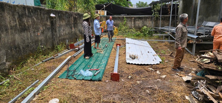 Phường Phú Lương tăng cường kiểm tra, xử lý vi phạm trật tự xây dựng trong kỳ nghỉ lễ- Ảnh 2.