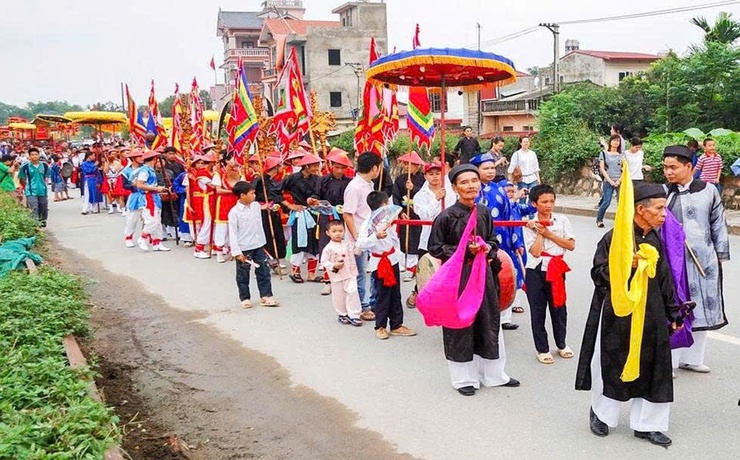 Lễ hội Đình Chèm (Phường Đông Ngạc - Thành phố Hà Nội) di sản văn hóa phi vật thể Quốc gia, cần được gìn giữ và phát huy cho muôn đời sau- Ảnh 2.
