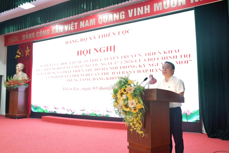 Hội nghị nghiên cứu, học tập, quán triệt, tuyên truyền, triển khai thực hiện nghị quyết số 02-NQ/TW, ngày 17/3/2026 của Bộ Chính trị - Ảnh 9.