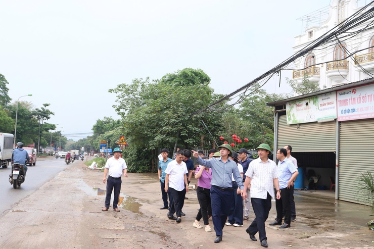 Phú Nghĩa đẩy mạnh giải phóng mặt bằng dự án cải tạo, nâng cấp quốc lộ 6 đoạn Ba La - Xuân Mai- Ảnh 1.