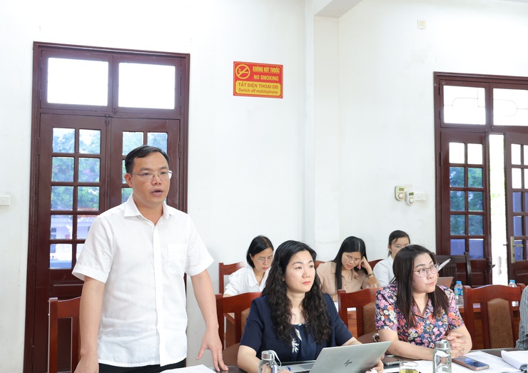 Hội nghị Ban chấp hành Đảng bộ xã Phú Nghĩa lần thứ Năm thảo luận, cho ý kiến đối với 04 nhóm nội dung quan trọng- Ảnh 3.