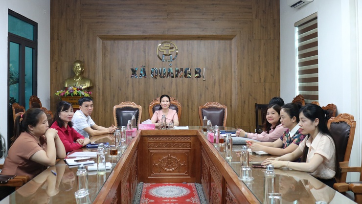 Xã Quảng Bị tham dự Hội nghị trực tuyến của Đoàn đại biểu Quốc hội thuộc Đơn vị bầu cử số 9 thành phố Hà Nội tiếp xúc cử tri kỳ họp thứ nhất, Quốc hội khóa XVI- Ảnh 2.