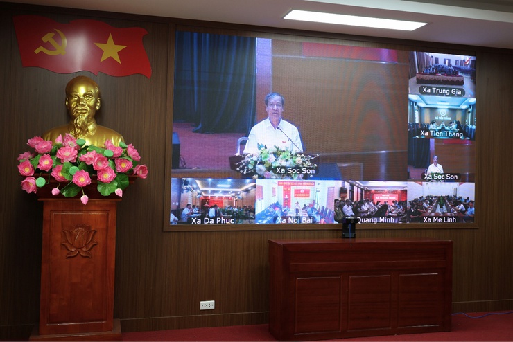 ĐOÀN ĐẠI BIỂU QUỐC HỘI THÀNH PHỐ HÀ NỘI, ĐƠN VỊ BẦU CỬ SỐ 11 TIẾP XÚC CỬ TRI SAU KỲ HỌP THỨ NHẤT, QUỐC HỘI KHÓA XVI
- Ảnh 2.