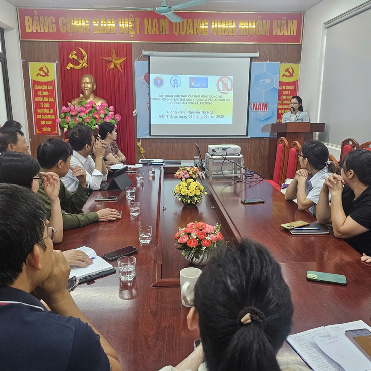 Xã Tiến Thắng tổ chức tập huấn nâng cao năng lực phòng, chống tác hại của thuốc lá- Ảnh 2.