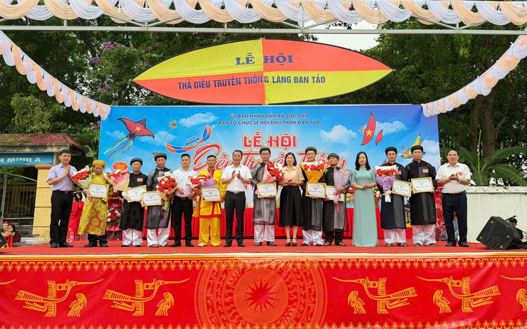 XÃ SÓC SƠN RỘN RÀNG KHAI MẠC LỄ HỘI THẢ DIỀU TRUYỀN THỐNG THÔN ĐAN TẢO NĂM 2026- Ảnh 13.