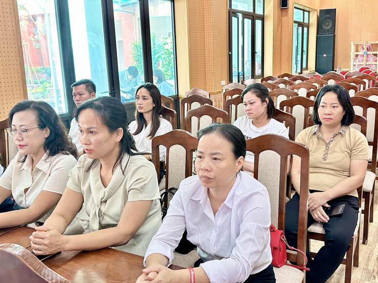 TẬP HUẤN VỀ PHÒNG, CHỐNG TÁC HẠI CỦA THUỐC LÁ CHO BAN CHỈ ĐẠO HOẠT ĐỘNG VÀ CÁN BỘ PHÒNG, BAN XÃ ĐẠI THANH.- Ảnh 2.