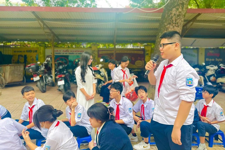 PHƯỜNG VĂN MIẾU - QUỐC TỬ GIÁM TRIỂN KHAI ĐỒNG BỘ CÔNG TÁC TUYỂN SINH VÀO LỚP 10- Ảnh 1.