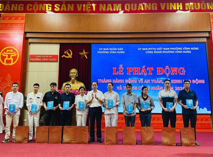 TỔ CHỨC LỄ PHÁT ĐỘNG THÁNG HÀNH ĐỘNG AN TOÀN, VỆ SINH LAO ĐỘNG VÀ THÁNG CÔNG NHÂN NĂM 2026- Ảnh 5.