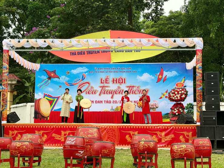 XÃ SÓC SƠN RỘN RÀNG KHAI MẠC LỄ HỘI THẢ DIỀU TRUYỀN THỐNG THÔN ĐAN TẢO NĂM 2026- Ảnh 4.