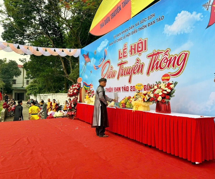 XÃ SÓC SƠN RỘN RÀNG KHAI MẠC LỄ HỘI THẢ DIỀU TRUYỀN THỐNG THÔN ĐAN TẢO NĂM 2026- Ảnh 8.
