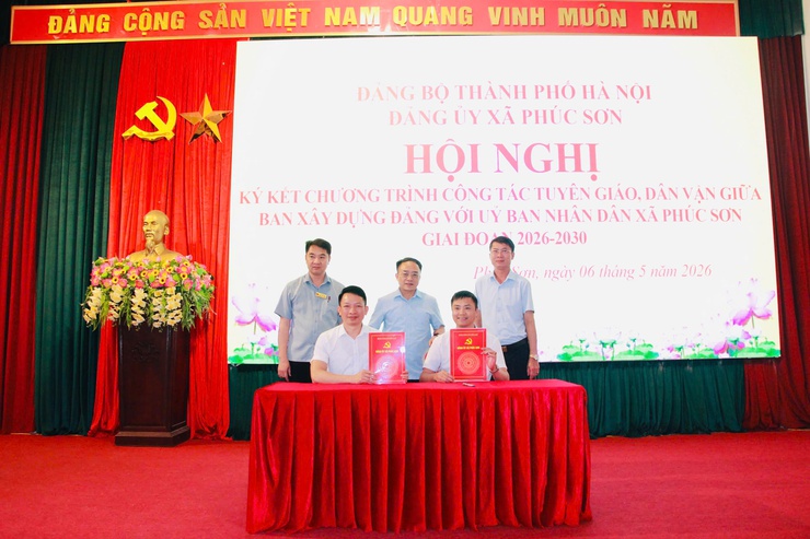 Đảng ủy xã Phúc Sơn tăng cường phối hợp, nâng cao hiệu quả thực thi nhiệm vụ từ cơ sở- Ảnh 1.