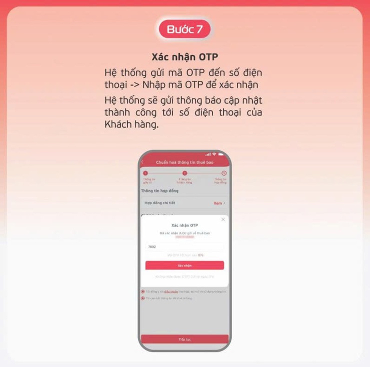 Xác thực thông tin bảo vệ SIM chính chủ nhanh chóng tiện lợi qua ứng dụng MyViettel- Ảnh 9.