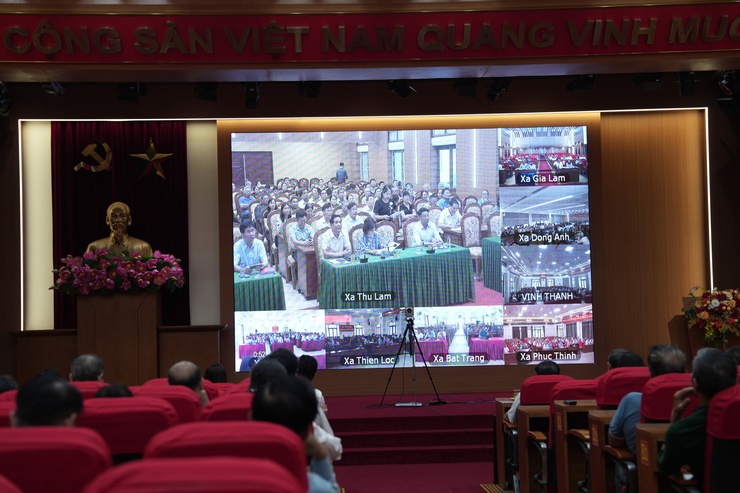 Xã Gia Lâm tham dự trực tuyến Hội nghị Đại biểu Quốc hội tiếp xúc cử tri sau kỳ họp thứ nhất, Quốc hội khóa XVI- Ảnh 6.