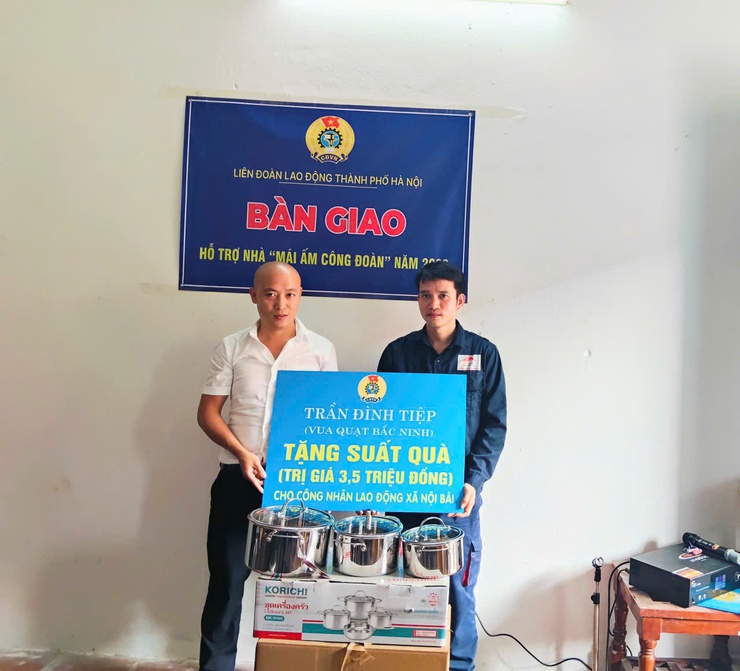 CÔNG ĐOÀN XÃ NỘI BÀI BÀN GIAO “MÁI ẤM CÔNG ĐOÀN” CHO CÔNG NHÂN CÓ HOÀN CẢNH KHÓ KHĂN- Ảnh 7.