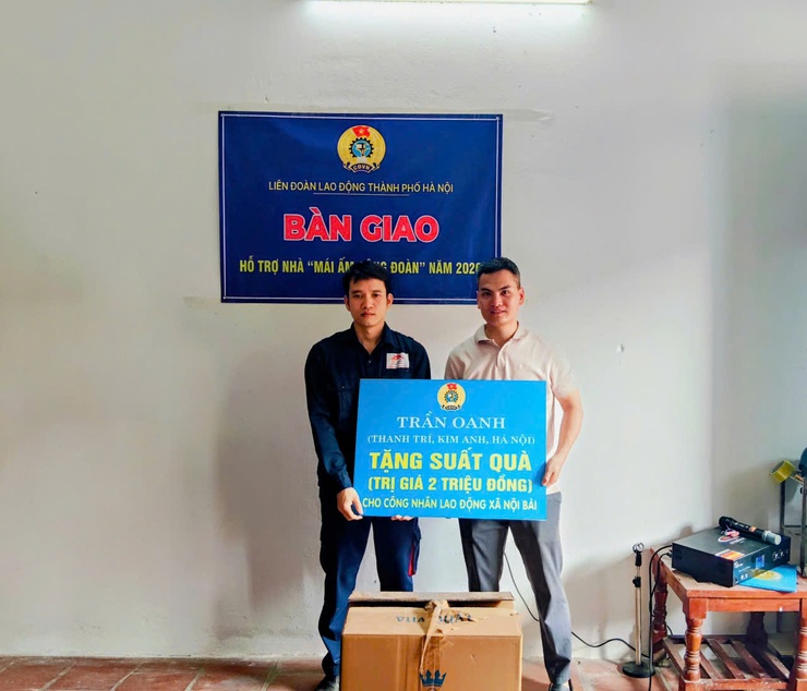 CÔNG ĐOÀN XÃ NỘI BÀI BÀN GIAO “MÁI ẤM CÔNG ĐOÀN” CHO CÔNG NHÂN CÓ HOÀN CẢNH KHÓ KHĂN- Ảnh 10.