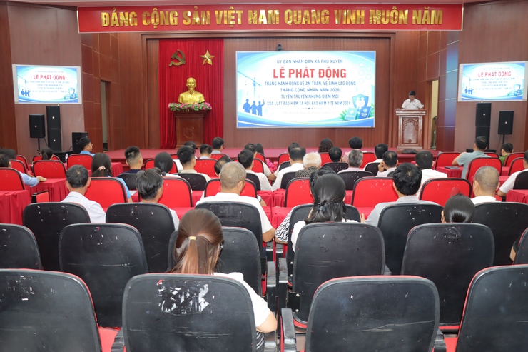 Lễ phát động tháng an toàn về vệ sinh lao động, tháng công nhân năm 2026- Ảnh 1.