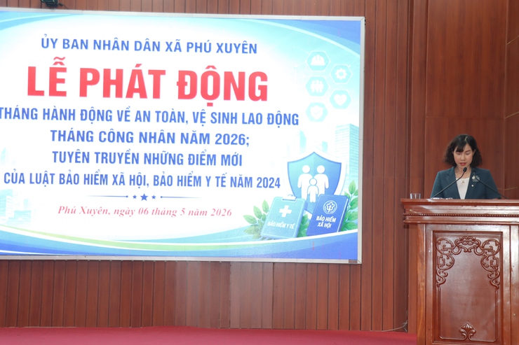 Lễ phát động tháng an toàn về vệ sinh lao động, tháng công nhân năm 2026- Ảnh 3.
