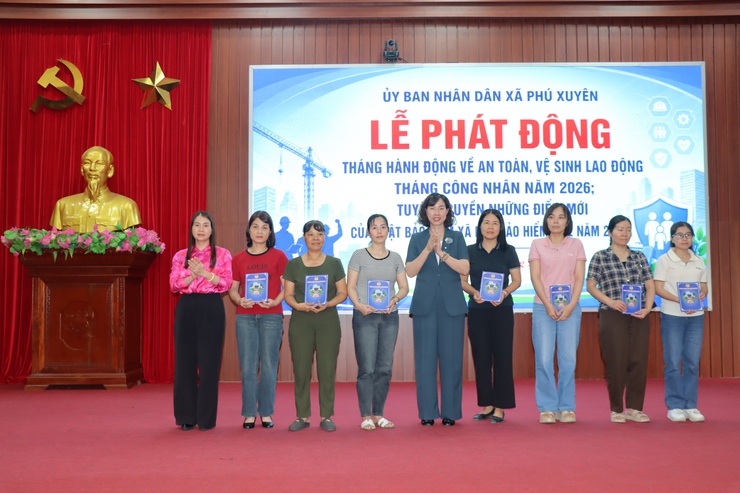 Lễ phát động tháng an toàn về vệ sinh lao động, tháng công nhân năm 2026- Ảnh 5.