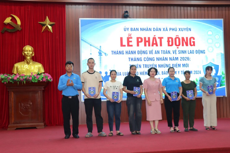 Lễ phát động tháng an toàn về vệ sinh lao động, tháng công nhân năm 2026- Ảnh 6.