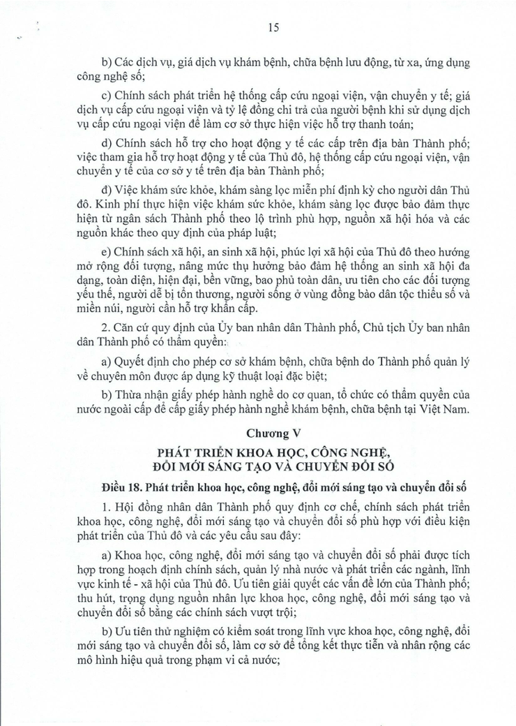 Luật Thủ đô số 02/2026/QH16 - Ảnh 15.