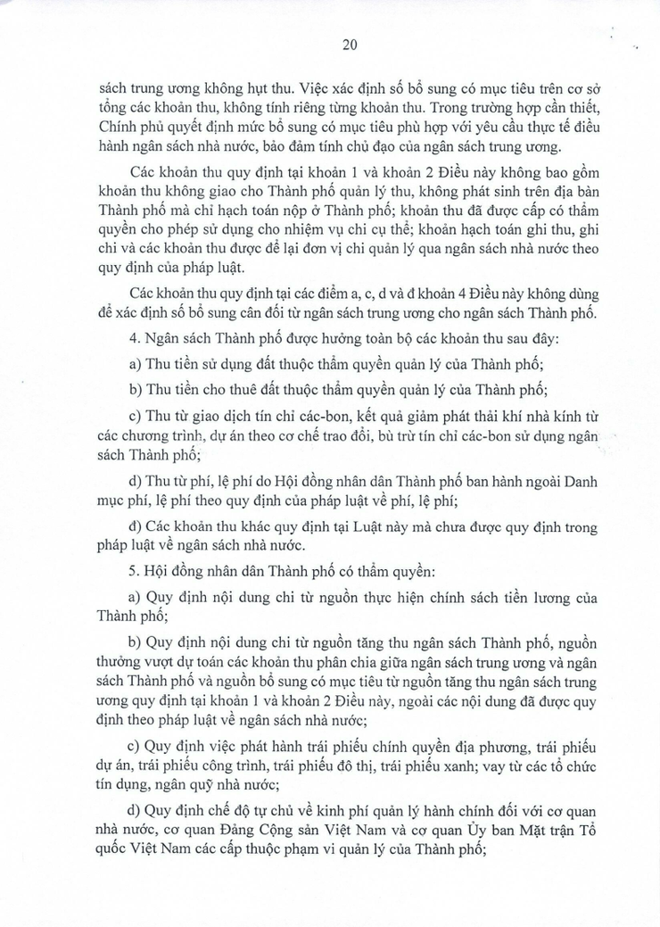 Luật Thủ đô số 02/2026/QH16 - Ảnh 20.