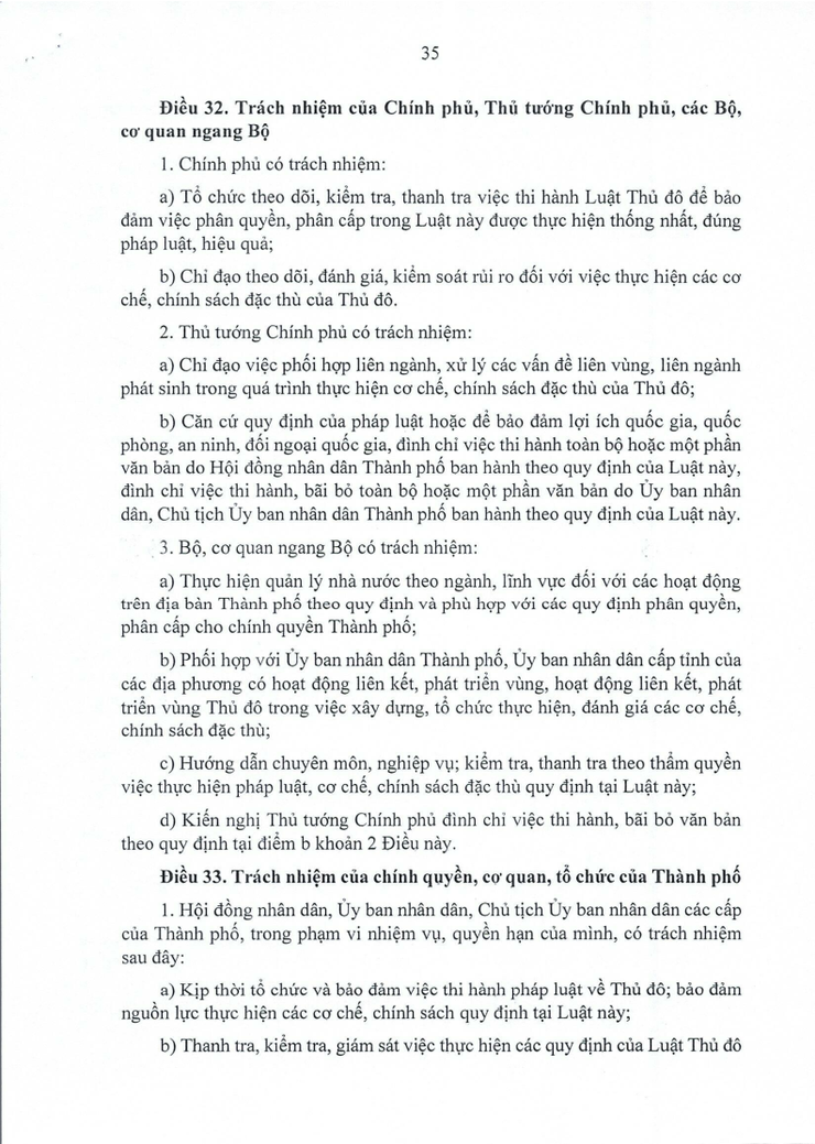 Luật Thủ đô số 02/2026/QH16 - Ảnh 36.