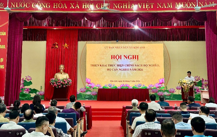 UBND xã Kim Anh triển khai thực hiện chính sách hỗ trợ hộ nghèo, hộ cận nghèo năm 2026- Ảnh 1.
