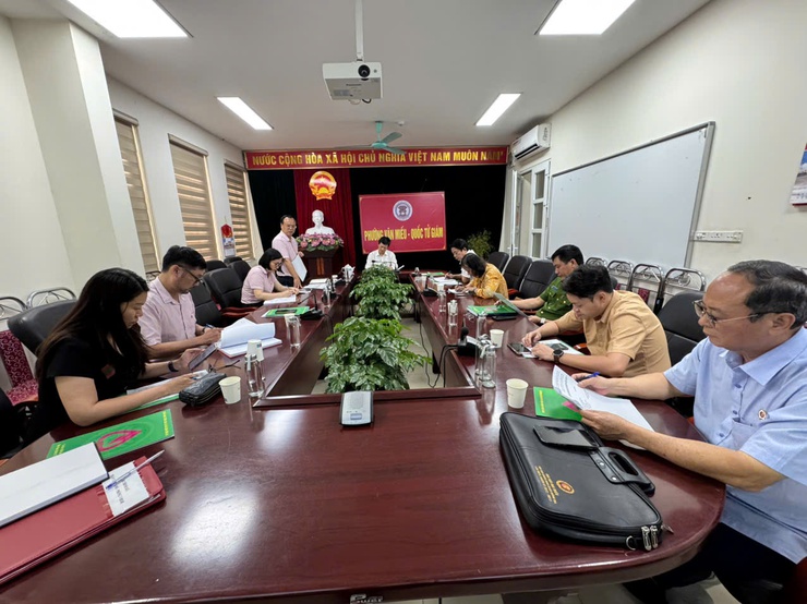 UBND phường Văn Miếu – Quốc Tử Giám tổ chức Hội nghị đánh giá hiệu quả hoạt động tín dụng chính sách xã hội quý I, phương hướng, nhiệm vụ quý II năm 2026- Ảnh 3.