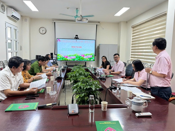 UBND phường Văn Miếu – Quốc Tử Giám tổ chức Hội nghị đánh giá hiệu quả hoạt động tín dụng chính sách xã hội quý I, phương hướng, nhiệm vụ quý II năm 2026- Ảnh 2.