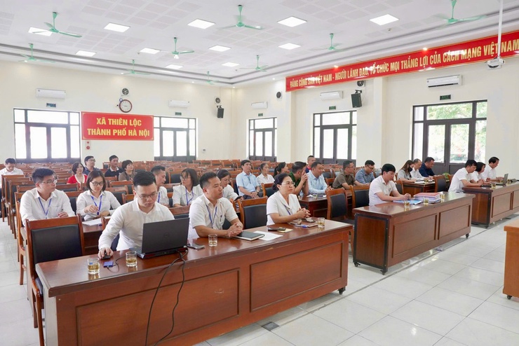 Thiên Lộc: 6/6 hộ dân bốc thăm tái định cư dự án cầu Thượng Cát, đảm bảo công khai, minh bạch- Ảnh 2.