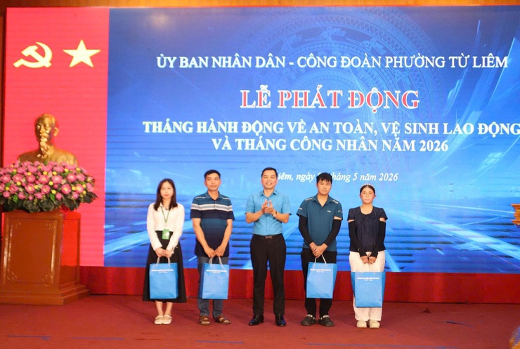 Lễ phát động Tháng hành động về An toàn, vệ sinh lao động và Tháng Công nhân năm 2026- Ảnh 2.