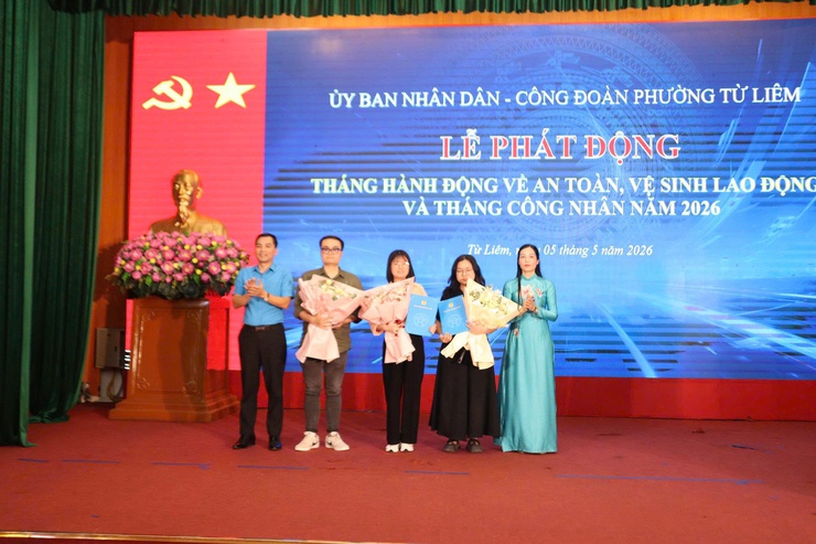 Lễ phát động Tháng hành động về An toàn, vệ sinh lao động và Tháng Công nhân năm 2026- Ảnh 4.