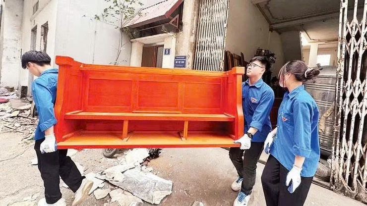 Góp sức trẻ hỗ trợ giải phóng mặt bằng hai dự án trọng điểm- Ảnh 1.