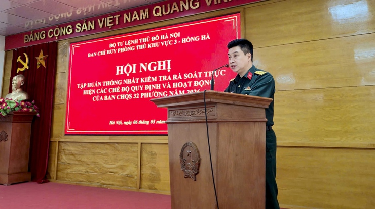 Ban Chỉ huy Quân sự phường Thanh Xuân – Mô hình điểm trong xây dựng chính quy Ban CHQS cấp phường- Ảnh 2.