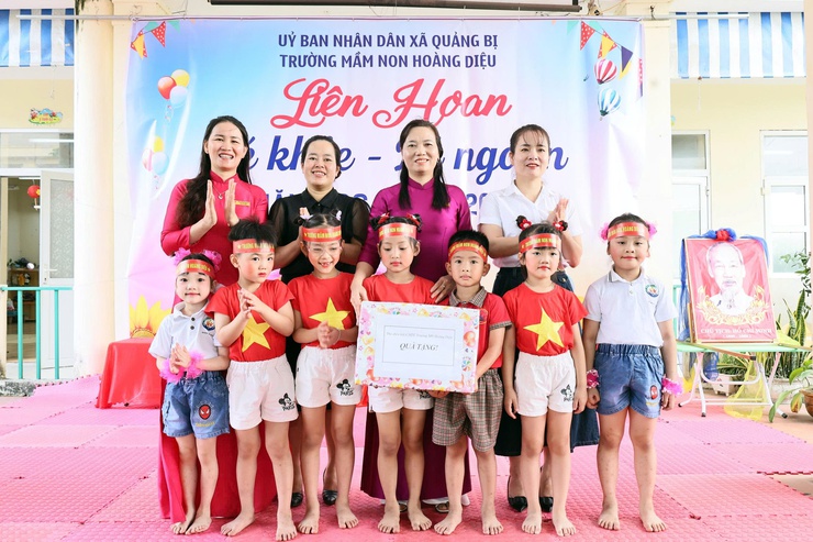 Trường Mầm non Hoàng Diệu: Tổ chức Liên hoan “Bé khỏe – Bé ngoan” - sân chơi bổ ích cho trẻ thời kỳ đổi mới- Ảnh 6.