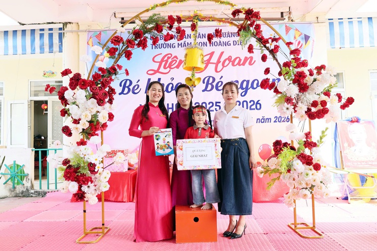 Trường Mầm non Hoàng Diệu: Tổ chức Liên hoan “Bé khỏe – Bé ngoan” - sân chơi bổ ích cho trẻ thời kỳ đổi mới- Ảnh 7.