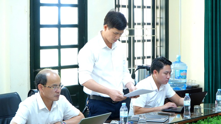 Dân Hòa họp tiến độ giải phóng mặt bằng 3 dự án trọng điểm: Đường tránh TL429, QL21B và TL429A- Ảnh 2.