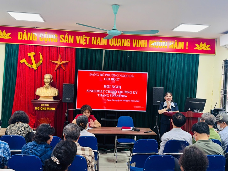 Phường Ngọc Hà tiên phong ứng dụng AI “thực chiến” trong công tác đảng- Ảnh 3.