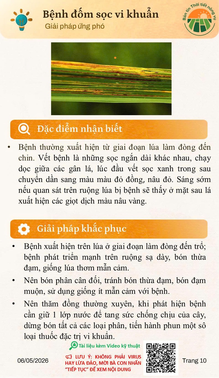 BẢN TIN THỜI TIẾT NÔNG VỤ THÁNG 5.2026- Ảnh 10.