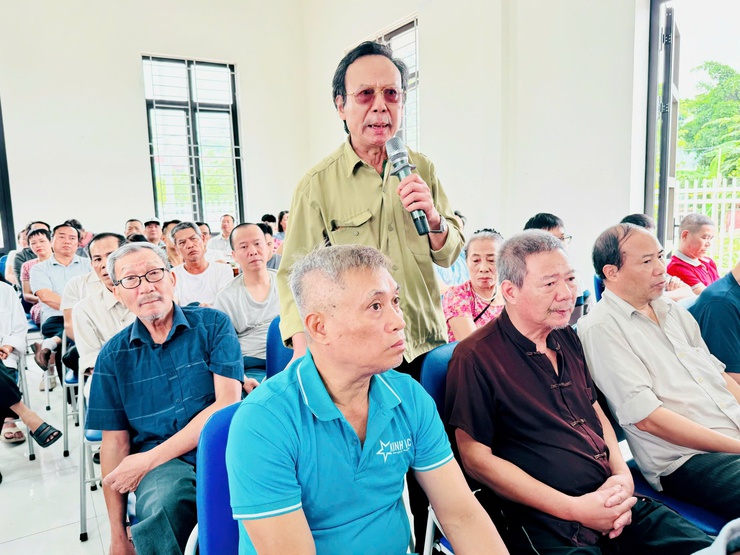 Hơn 250 hộ dân Nam Phù dự hội nghị công bố thu hồi đất phục vụ dự án đường vành đai  3,5- Ảnh 8.