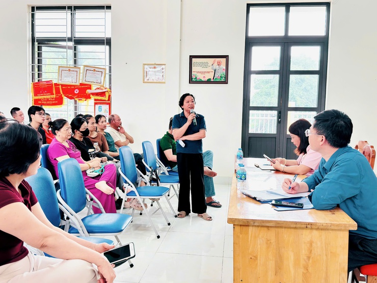 Hơn 250 hộ dân Nam Phù dự hội nghị công bố thu hồi đất phục vụ dự án đường vành đai  3,5- Ảnh 10.
