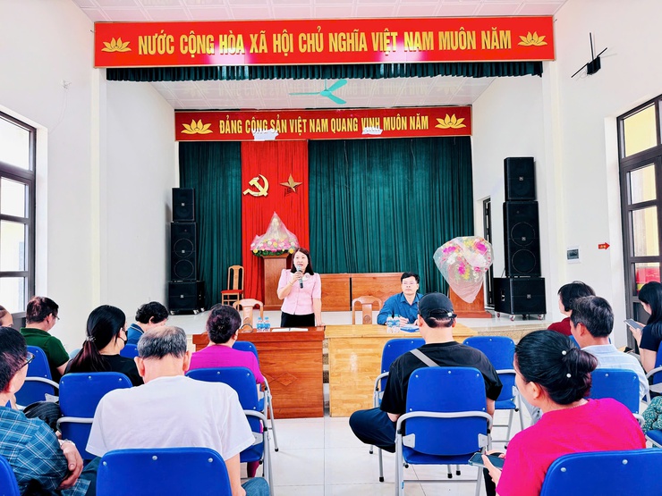 Hơn 250 hộ dân Nam Phù dự hội nghị công bố thu hồi đất phục vụ dự án đường vành đai  3,5- Ảnh 11.