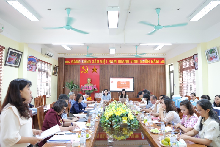 Đoàn kiểm tra của Sở Giáo dục và Đào tạo Hà Nội kiểm tra công tác chuyên môn đối với các trường Tiểu học trên địa bàn xã Phú Nghĩa- Ảnh 7.