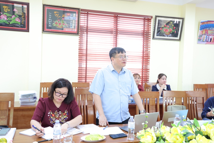 Đoàn kiểm tra của Sở Giáo dục và Đào tạo Hà Nội kiểm tra công tác chuyên môn đối với các trường Tiểu học trên địa bàn xã Phú Nghĩa- Ảnh 8.