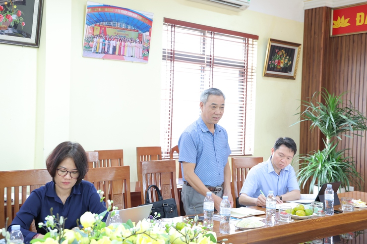 Đoàn kiểm tra của Sở Giáo dục và Đào tạo Hà Nội kiểm tra công tác chuyên môn đối với các trường Tiểu học trên địa bàn xã Phú Nghĩa- Ảnh 9.