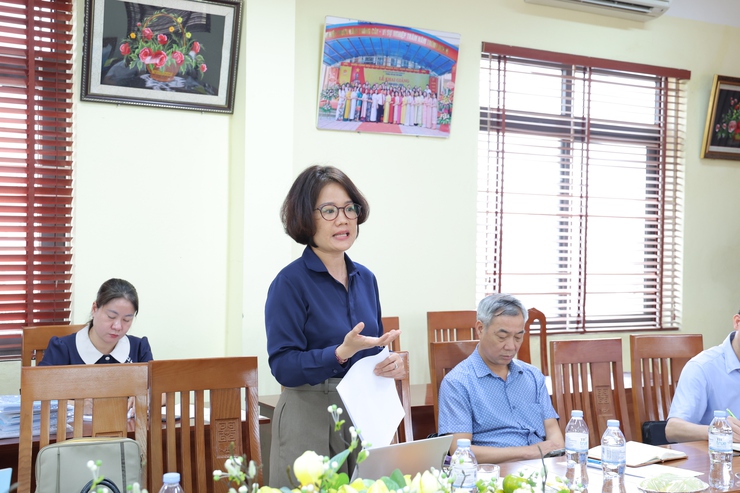 Đoàn kiểm tra của Sở Giáo dục và Đào tạo Hà Nội kiểm tra công tác chuyên môn đối với các trường Tiểu học trên địa bàn xã Phú Nghĩa- Ảnh 11.