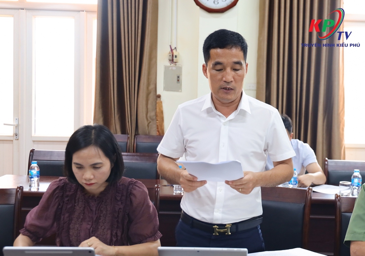 UBND xã Kiều Phú tổ chức hội nghị họp tập thể thành viên Uỷ ban triển khai một số nhiệm vụ trọng tâm- Ảnh 3.