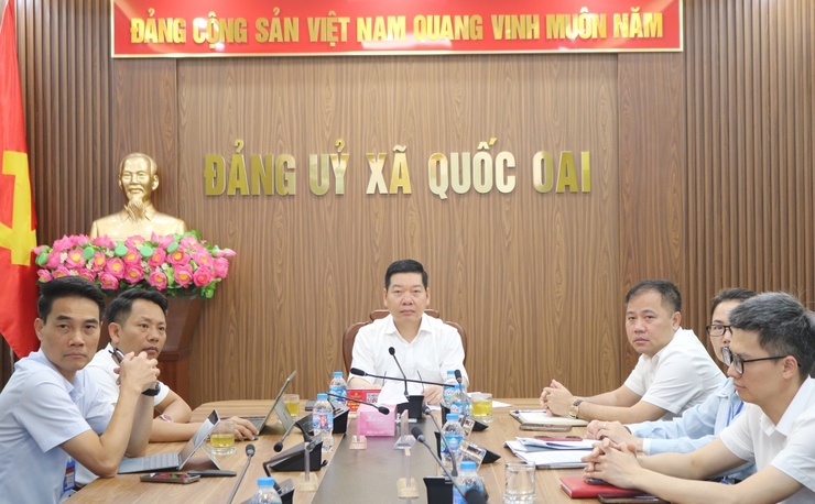 Quốc Oai dự hội nghị trực tuyến Hà Nội triển khai thi hành Luật Thủ đô năm 2026- Ảnh 2.