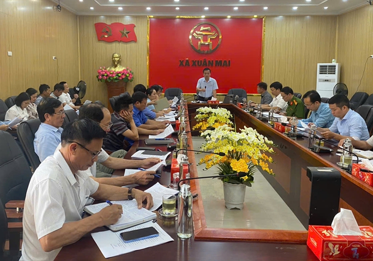 Xuân Mai: kiểm điểm công tác quản lý giết mổ, vận chuyển, kinh doanh động vật và sản phẩm động vật- Ảnh 1.